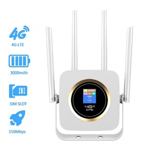 三网通家用办公WiFi高速Cat4 150Mbps 4G 路由器 CPE